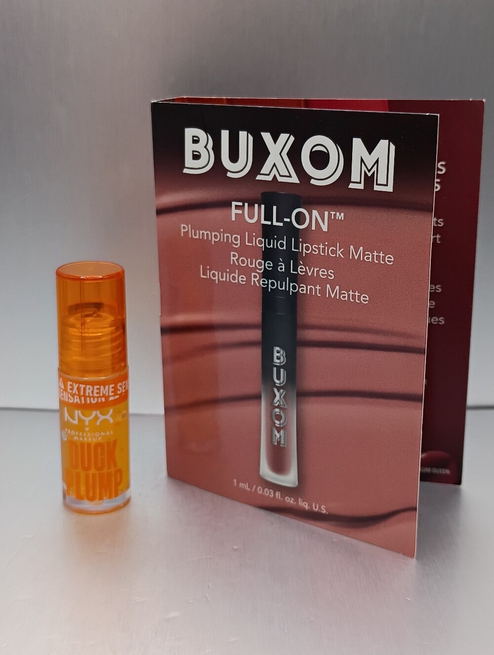 5 For $25 Item🌸 Buxom and NYX Lip Plumping Duo